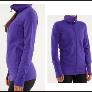 Lululemon Purple Bruised Berry Zip Up Jacket 12
